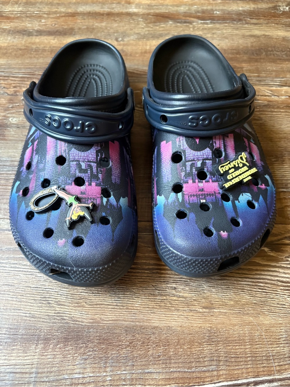 Crocs Disney Parks Castle Tinkerbell Classic Clog - Picture 4 of 6